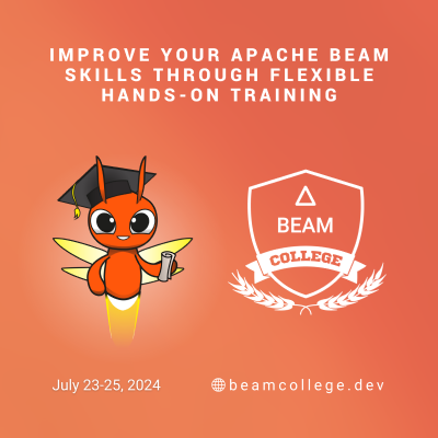 3 days of full hands-on training on Apache Beam